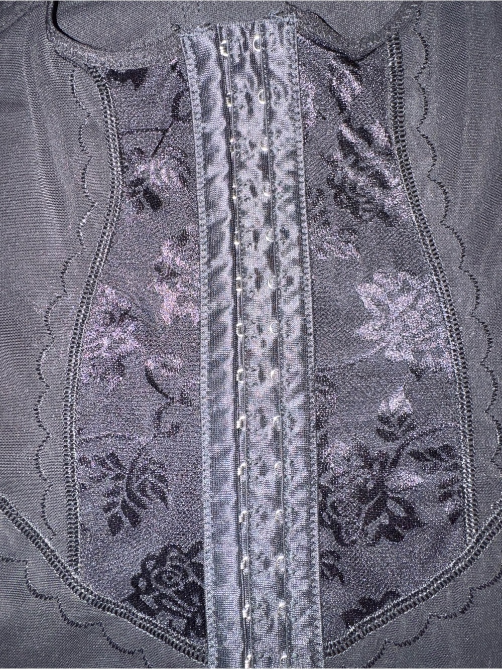 Vintage Valmont Black Corset View 2